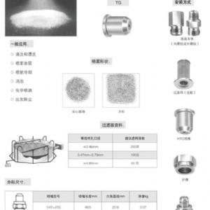 組合型實心噴嘴GG